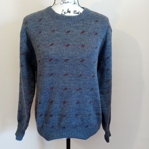 Scotland Yard New Worsted Wool Grandpa Sweater M